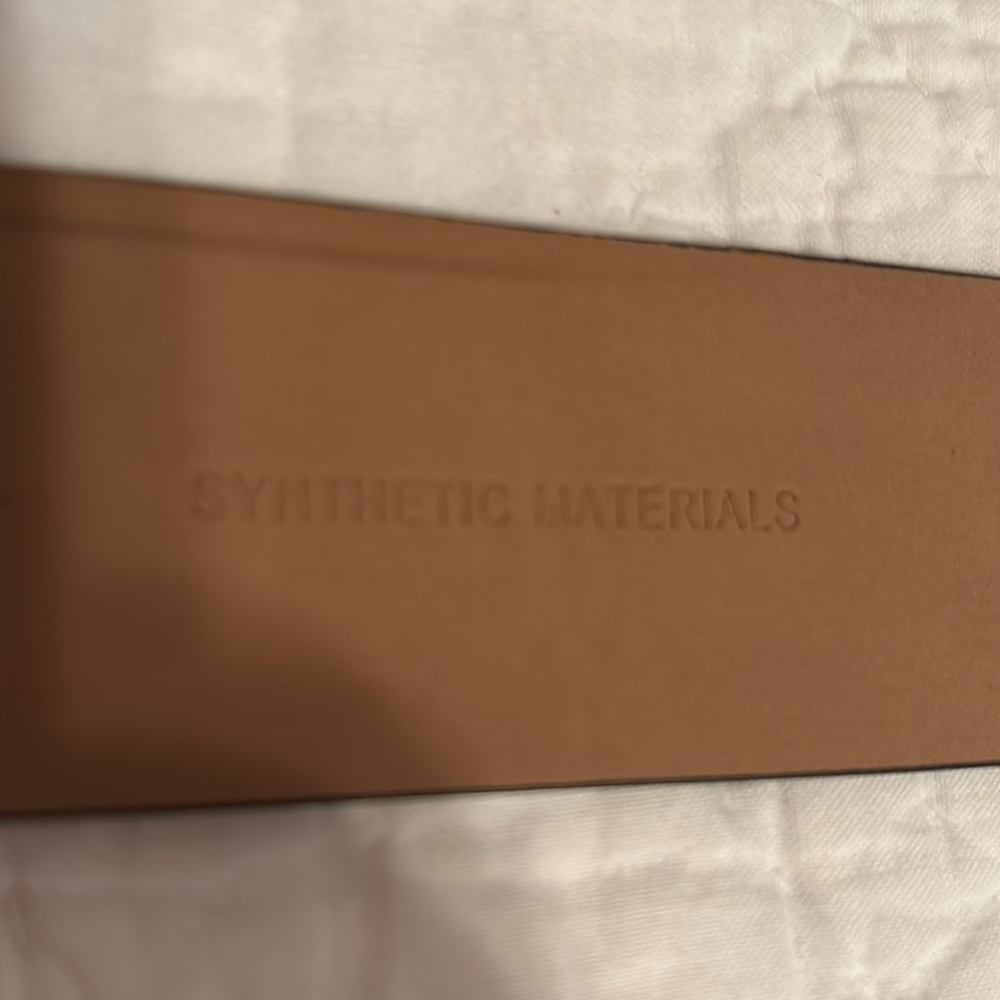 Michael Kors Dark Brown Belt with‎ Gold Chain Detail - Picture 5 of 6